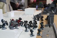 B07 - The breachers move forward to fill the gap created by the assaulting troops, as Halcyon effortlessly deals with the remnants of the 3rd squad of assault marines.JPG