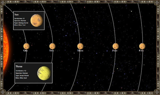 Solar System 5 Orbit (default)