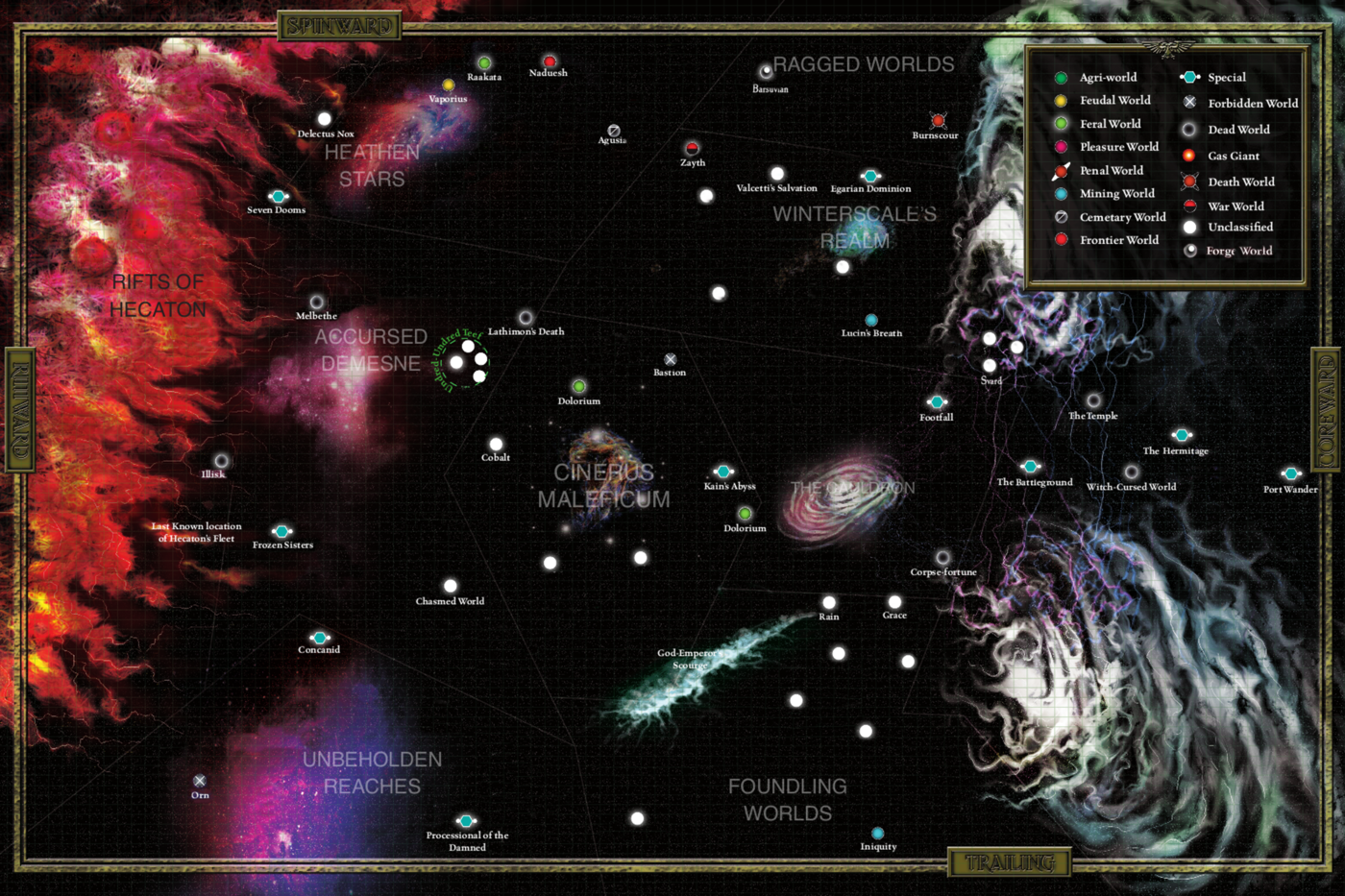 Koronus Expanse Campaign Map
