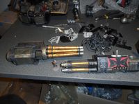 The Lucius Reaver in pieces