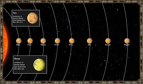 Solar System 8 Orbit (default)