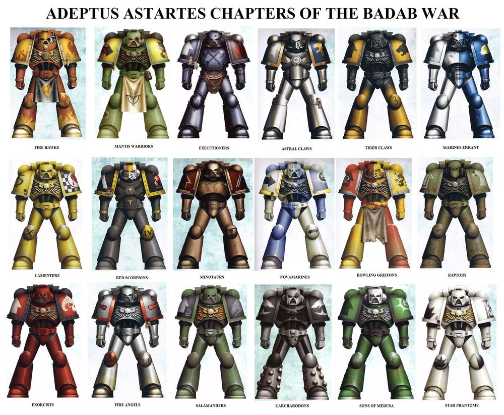 Chapters of the Badab War