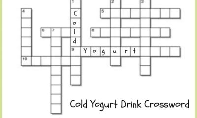 Cold Yogurt Drink Crossword